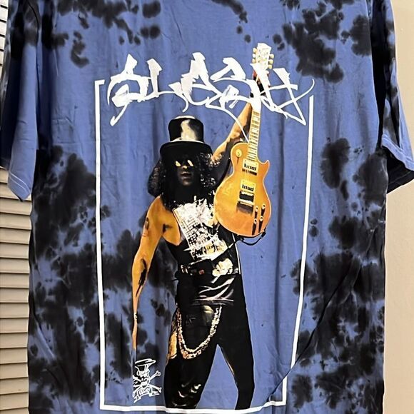 Slash Tie Die Graphic tshirt - Picture 2 of 4
